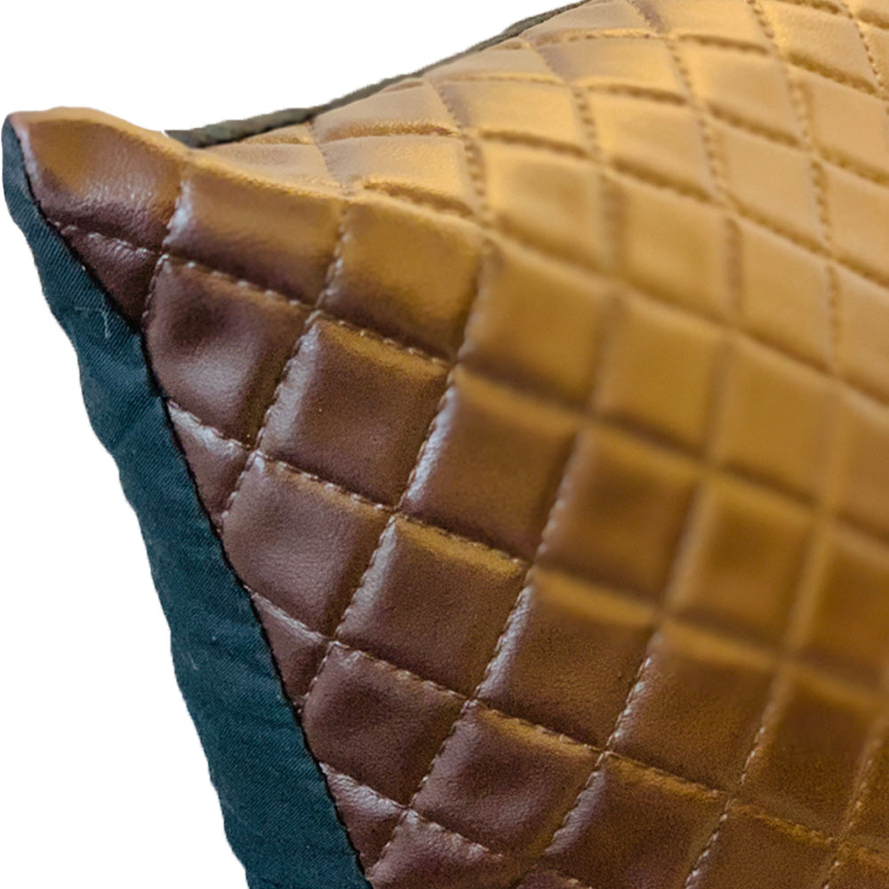 Leather Quilted Cushion - Relaxsit