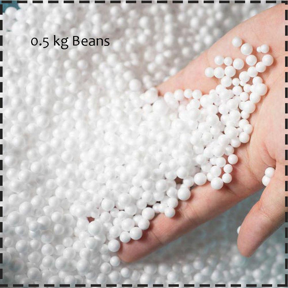 Premium Quality Polystyrene Beans – Bean Bag Refilling Available In 1, 2,  And 4kg Packets