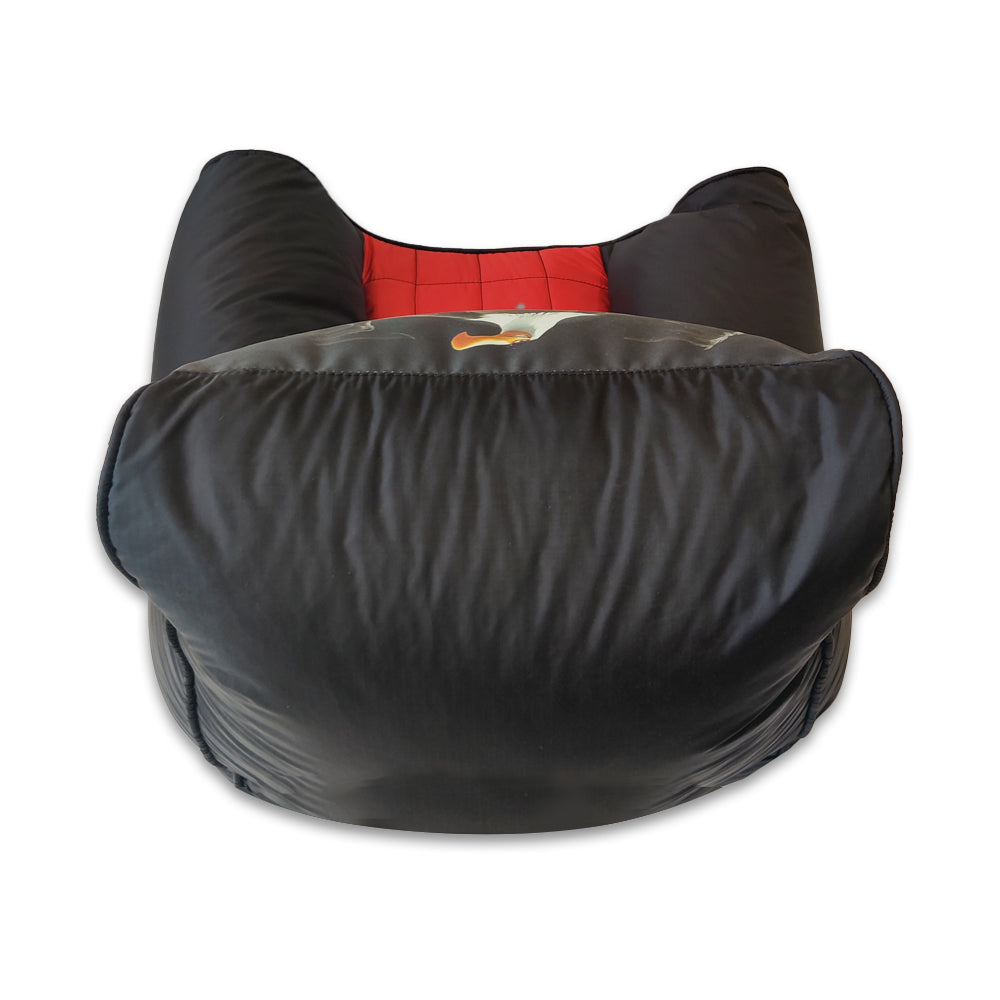 Kids Sofa Bean Bag In Pakistan Relaxsit   Kinsofaangrybirdsblack 6 