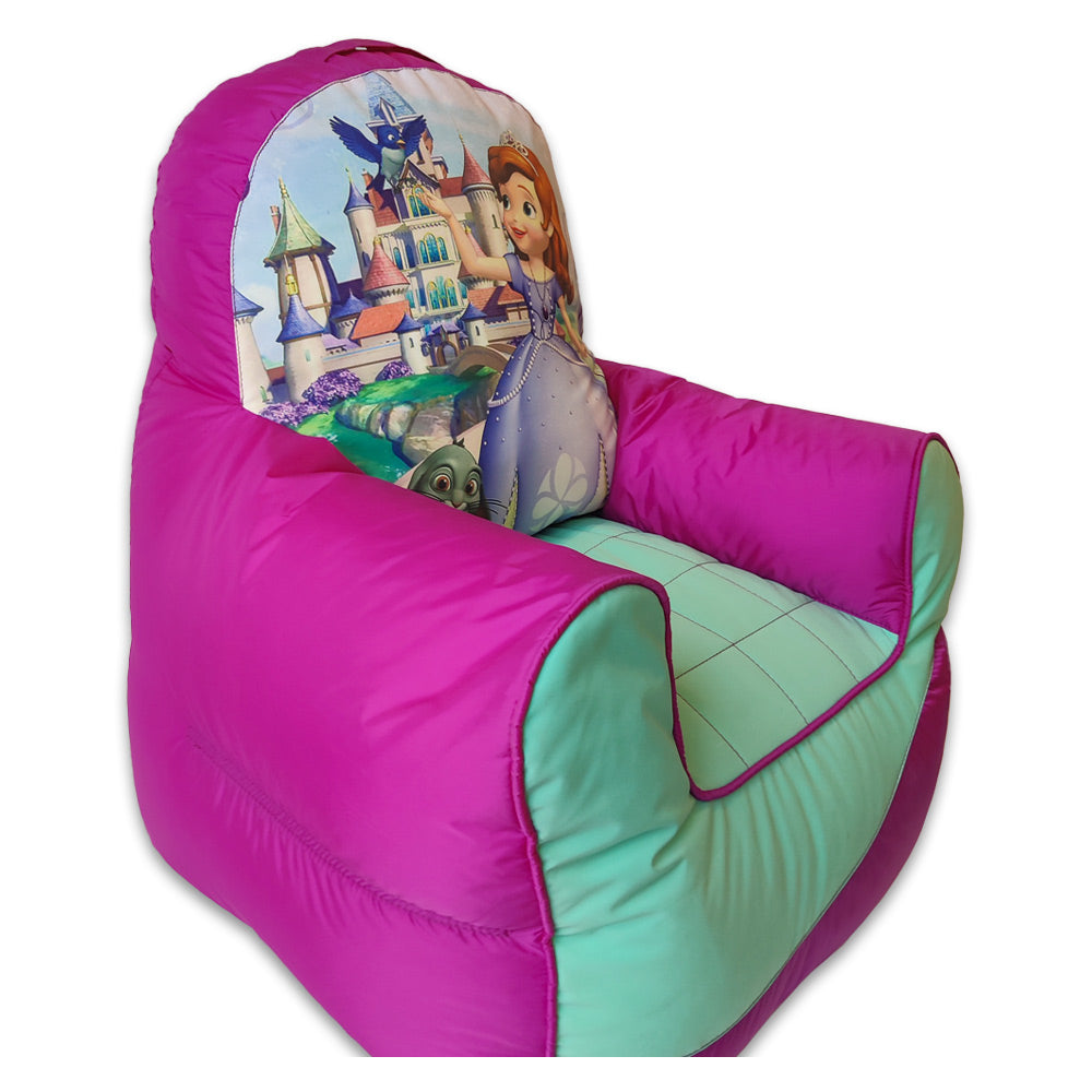 Kids Sofa Bean Bag In Pakistan Relaxsit   Kinsofasofiapurple 4 