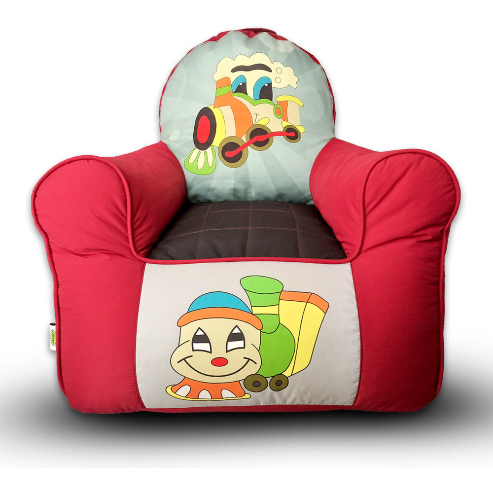 Kids Sofa Bean Bag In Pakistan Relaxsit   Kinsofatrainred 3 