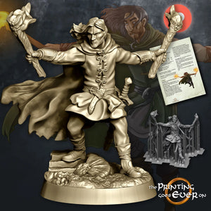 Aranglor – Ranger with Flaming Torches | Waylay at Fehntop | MESBG | The Printing Goes Ever On - Coveted Forge