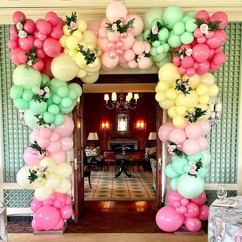 Balloon Arch Flowers