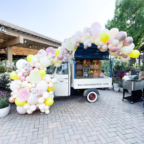 Chalet Citrus Champagne Cart Garland