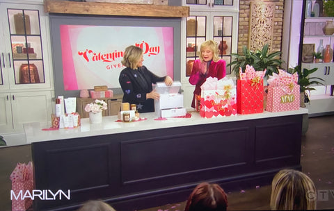 The Marilyn Denis show features the OSHEN makeup case.