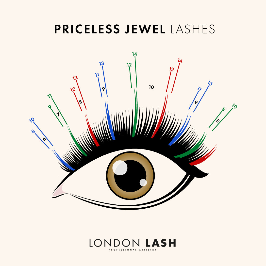 Vibrant Gem Lashes | London Lash AU