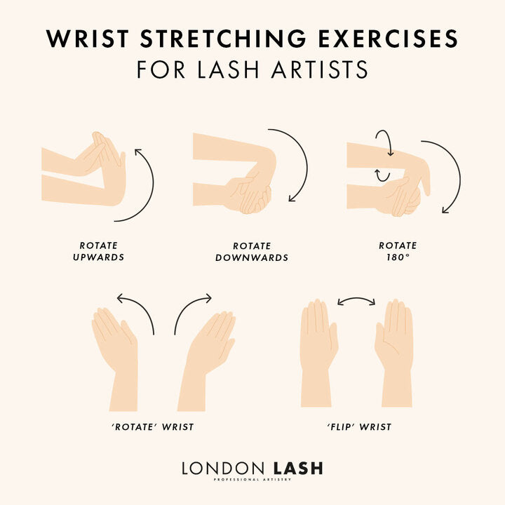 Stretches for fingers and wrists  - Yoga | London Lash Australia