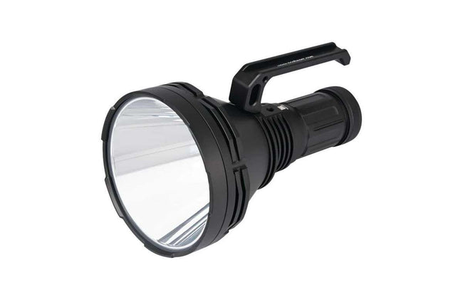 Lampe de poche LED AceBeam E75 Quad Core verte, 6 500 K