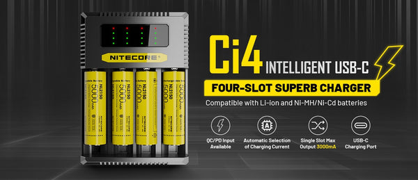 NITECORE CI4 Intelligent Faster Charger