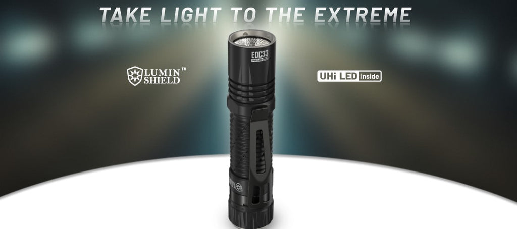 Nitecore EDC33 - Taktische EDC Taschenlampe mit vielen Innovationen