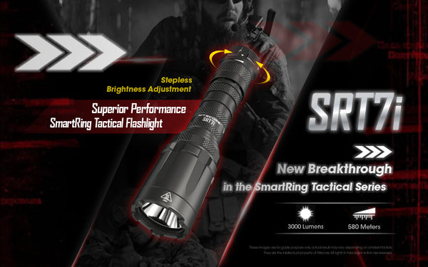 The Drop: Nitecore SRT7i Tactical Rotary Flashlight