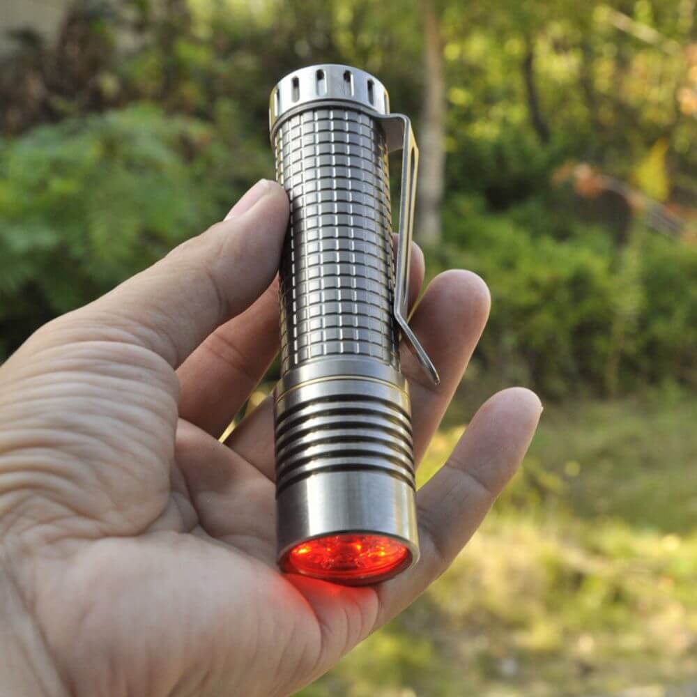 Maeerxu MT3 18350 Titanium Flashlight – flashlightgo