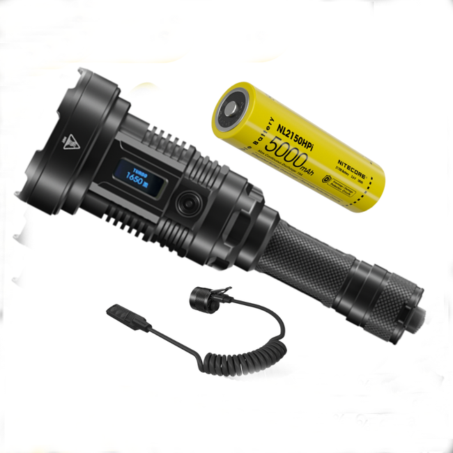 The Nitecore LR70 Combines a 3000 Lumen Flashlight and a Lantern