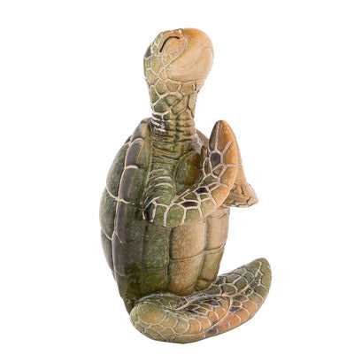 Yoga Turtle, Meditating Figurine, Meditating Animal, Funny Animal