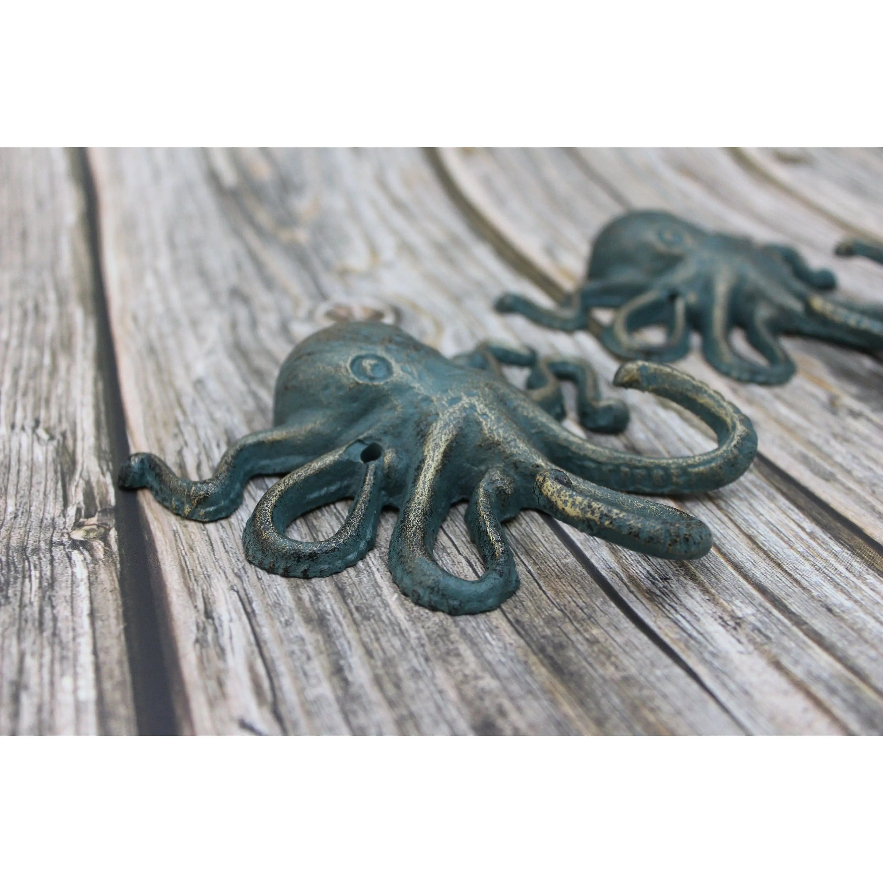 Octopus Hook, Octopus Decor, Nautical Decor, Octopus Key Hook SET OF TWO,  Beach Decor, Octopus Gift