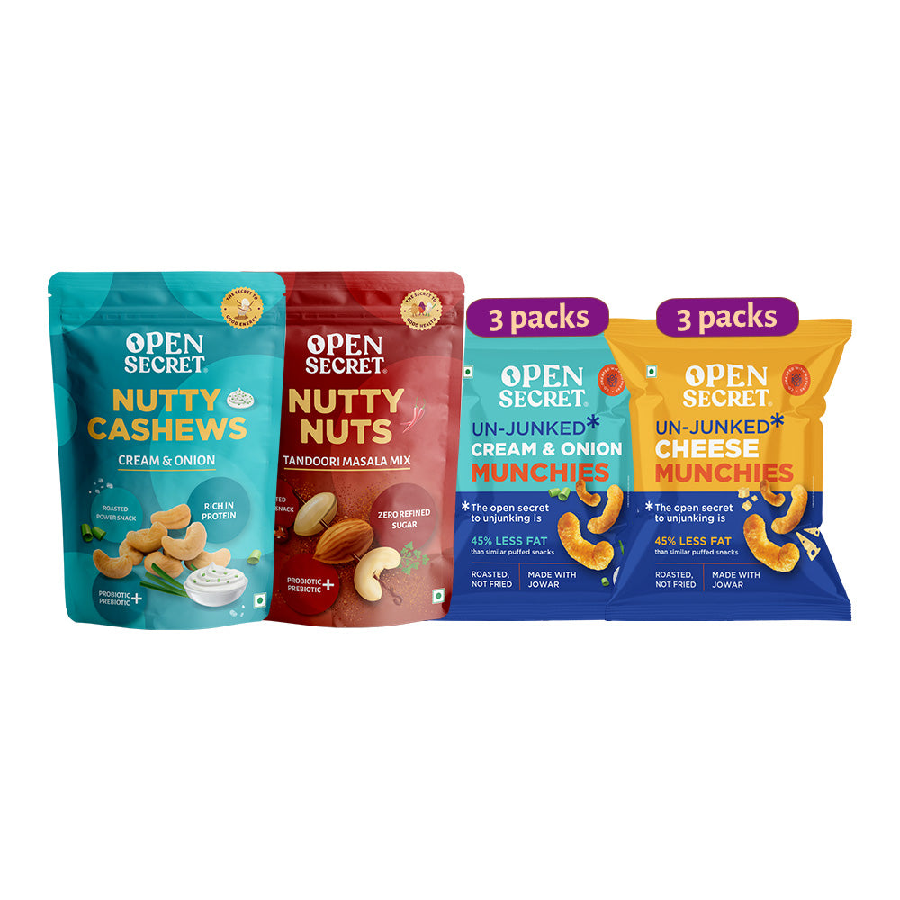 Nuts and Munchies Combo, Open Secret