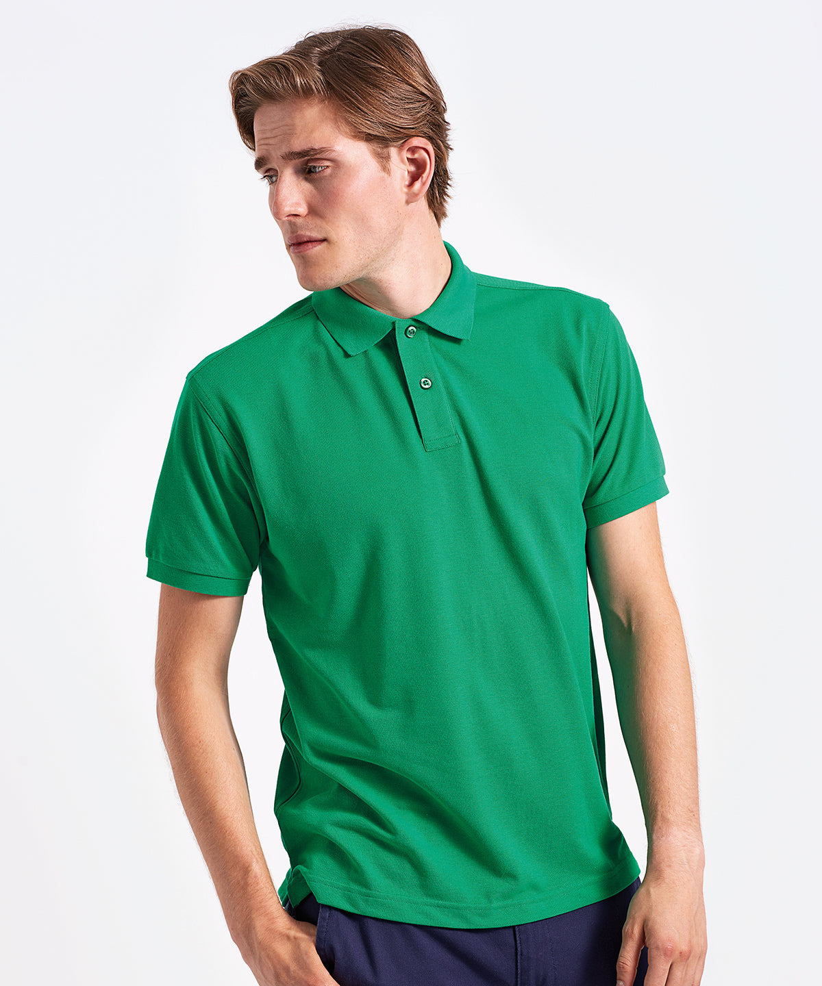 Men's Polycotton Blend Polo (Light Shades)