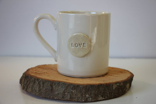 Stoneware Hope and Joy Mugs - Handmade in the USA - , LLC