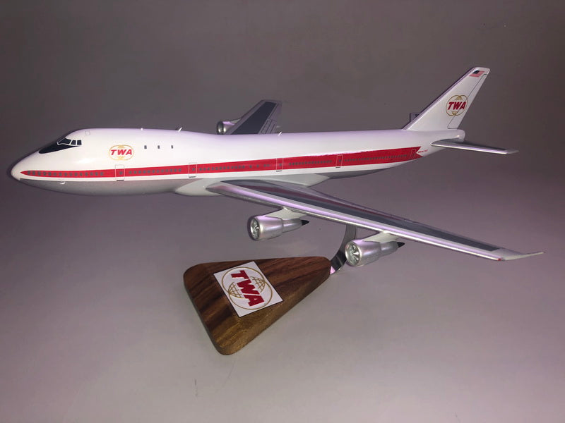 Inflight 1/200 トランスワールド航空 B747-100 IF741010 金属製