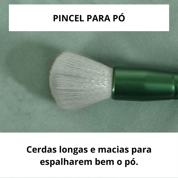 Kit Pinceis de Maquiagem Profissionais