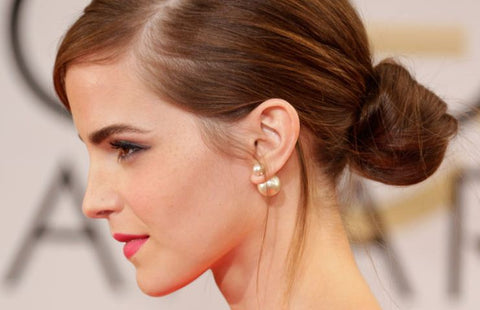 Emma Watson pearl earrings