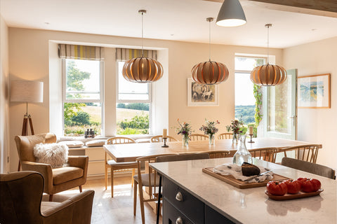 Treveddoe Farmhouse dining room