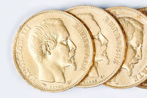pièces d'or napoleon 3