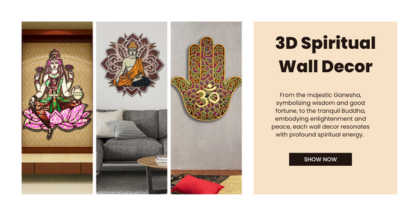 3D Spiritual Wall Decor 