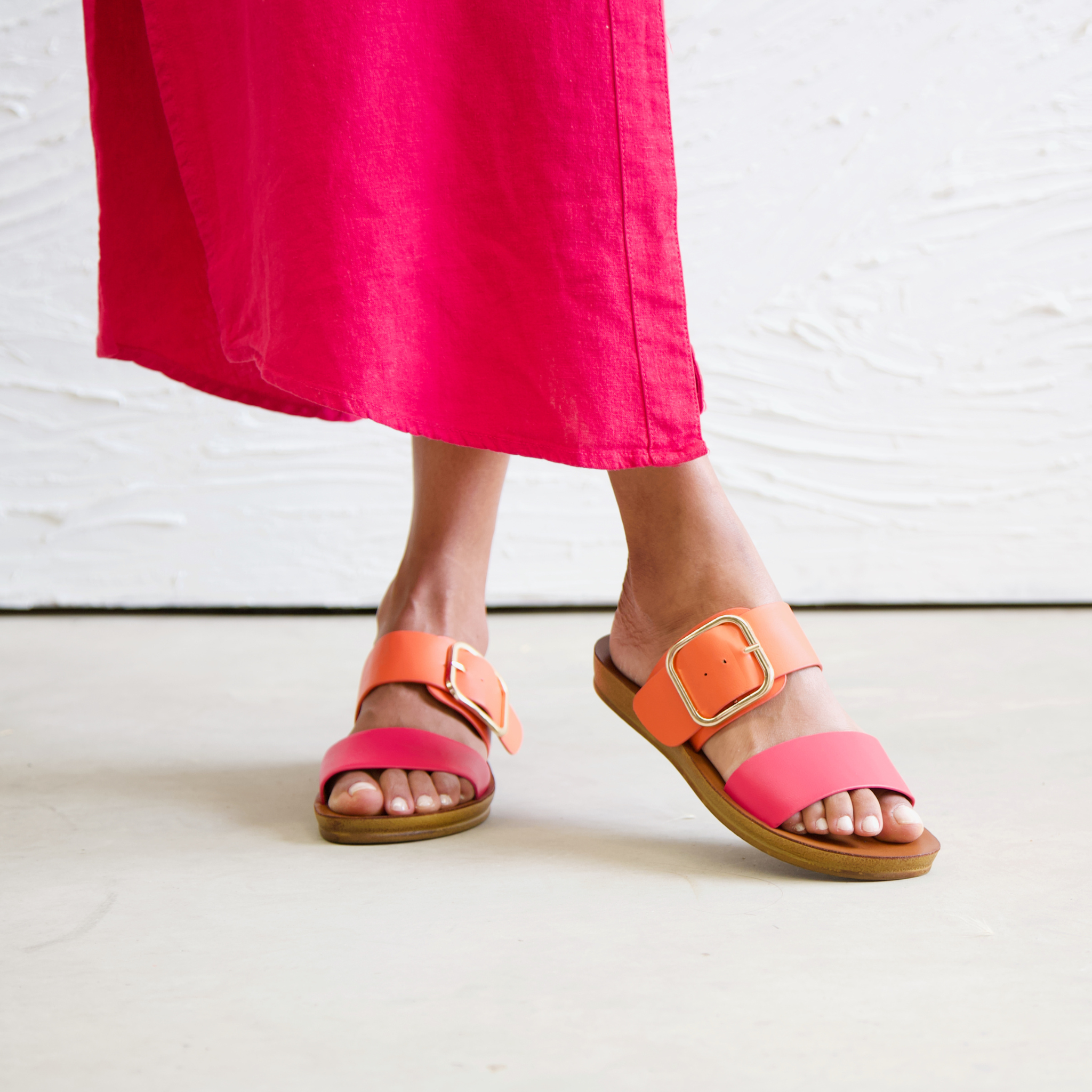 Doti Pink / Orange Slides