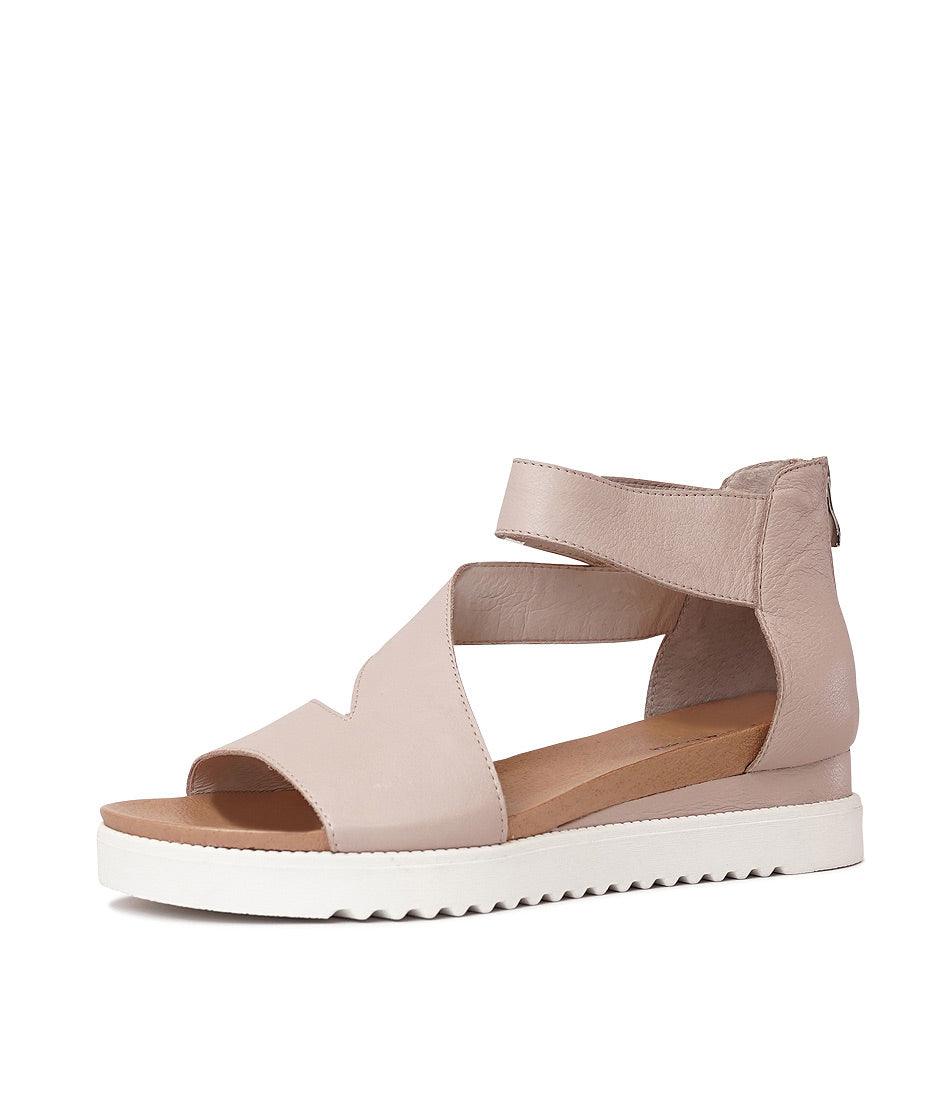 Adabela Rose Leather Sandals