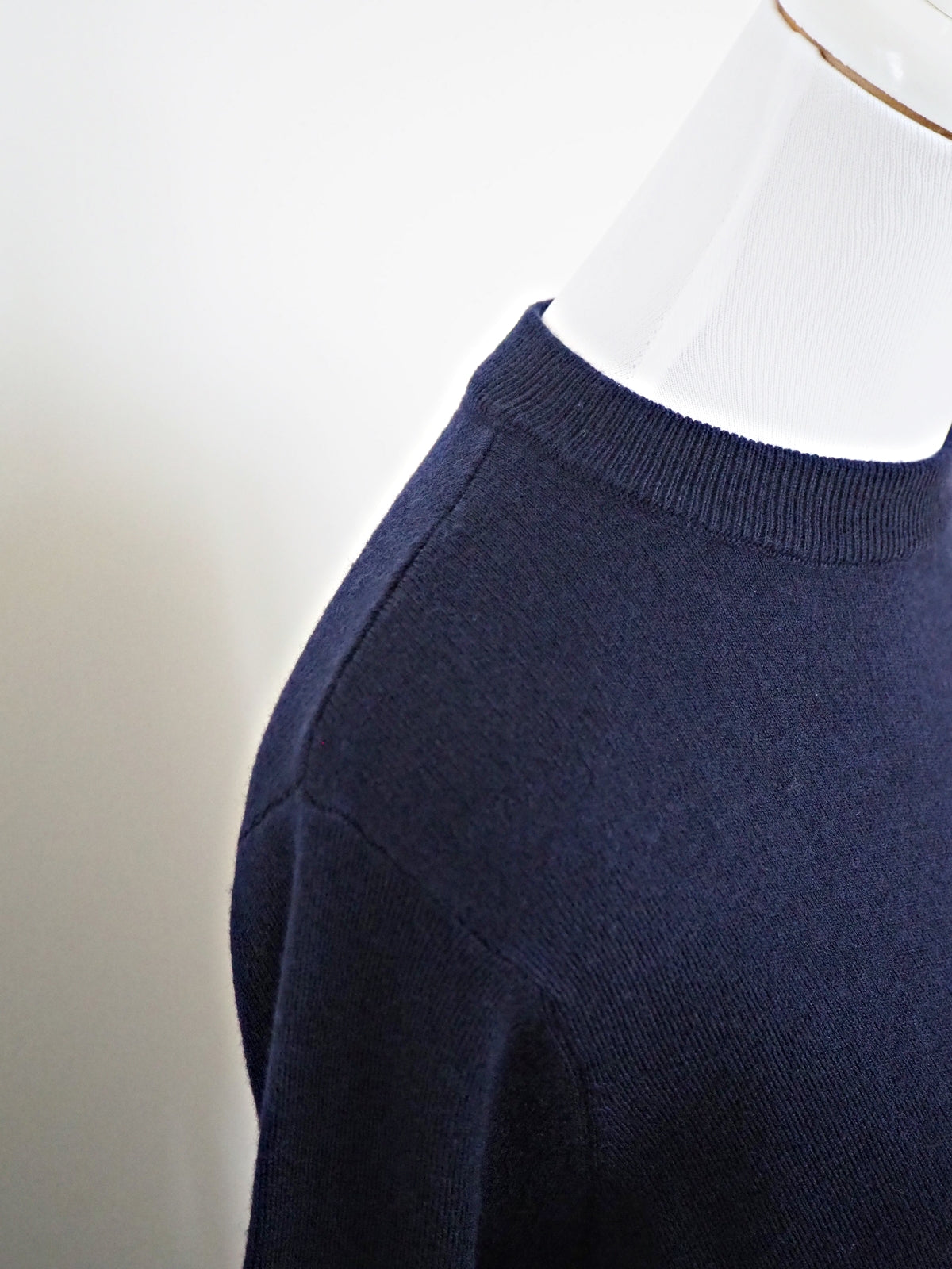 VOLER チュール付きニット NAVY – SALLURE