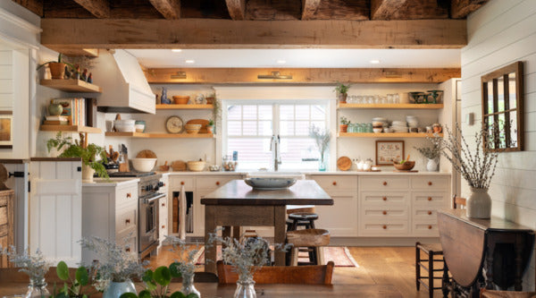 traditional farmhouse style sinks will work well with touchless kitchen faucets