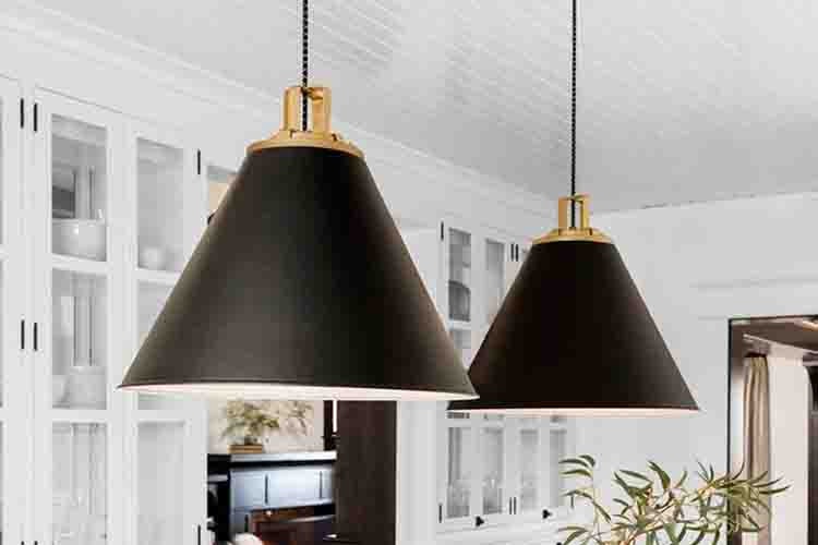 cone pendant lights excel over kitchen islands for even illumination