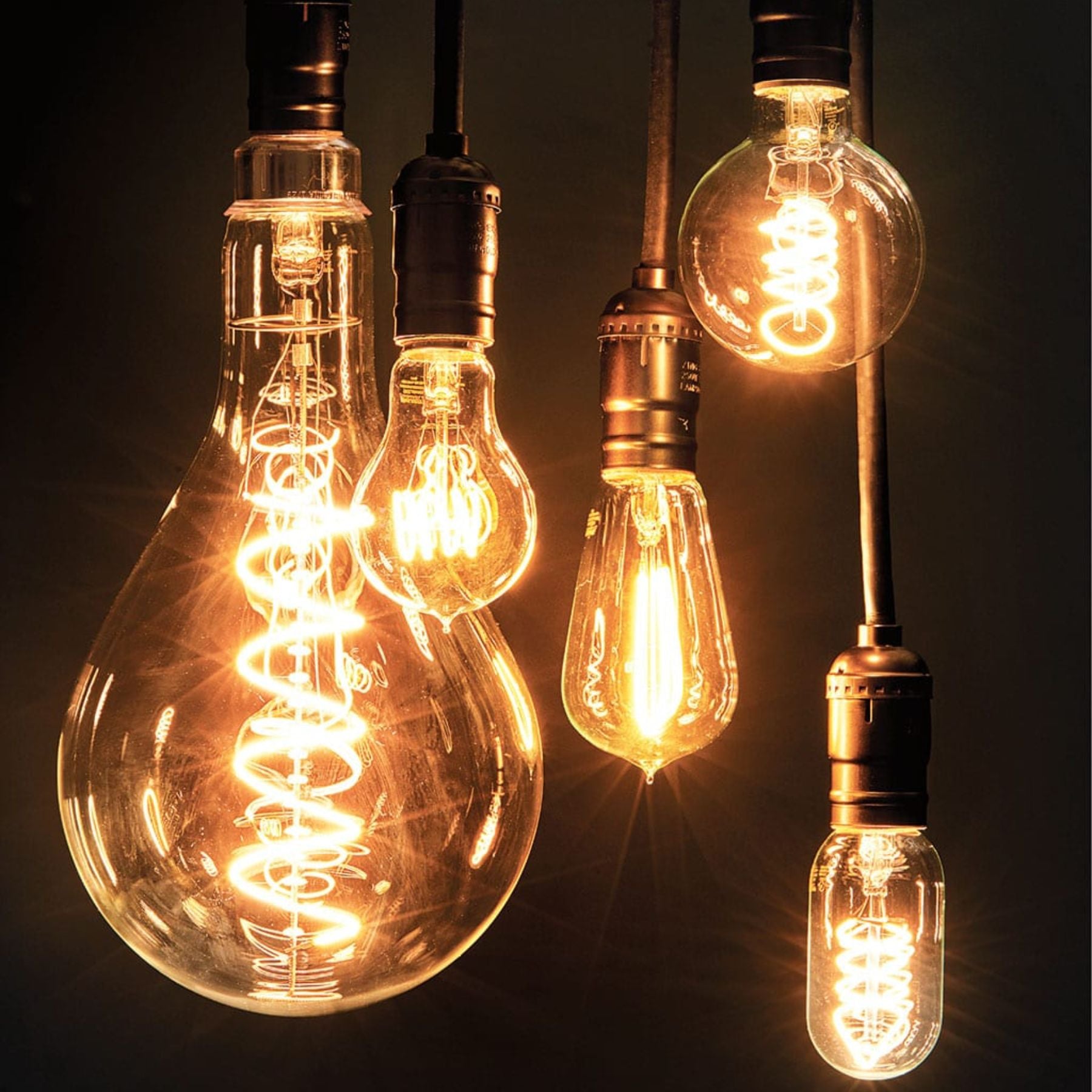 consider the art of warmth through carefully selected light bulbs
