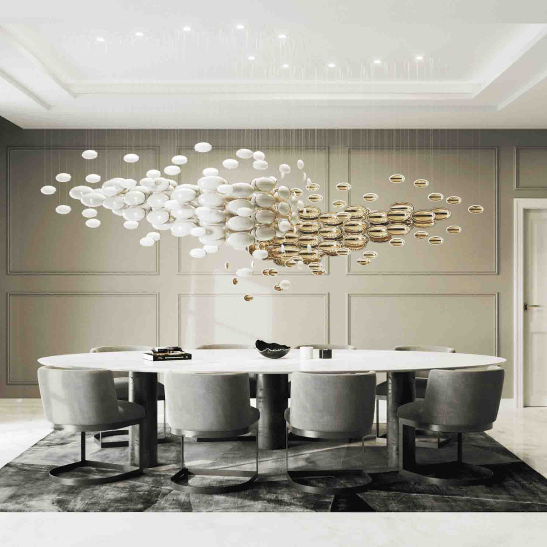 customize every aspect of the light fixture to suit the desired ambiance
