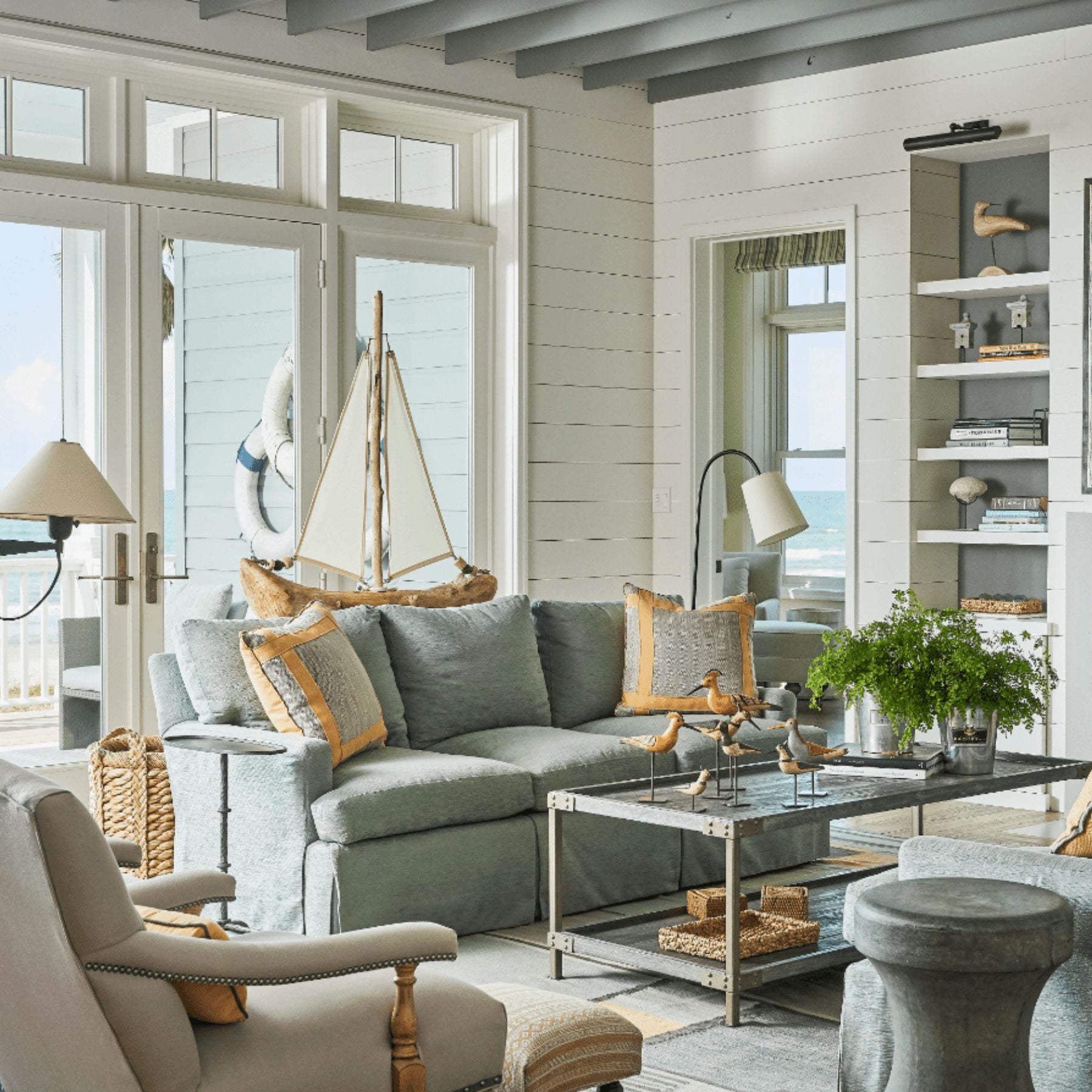 farmhouse coastal style blends the timeless charm of traditional farmhouse design with a coastal freshness that exudes charm and comfort