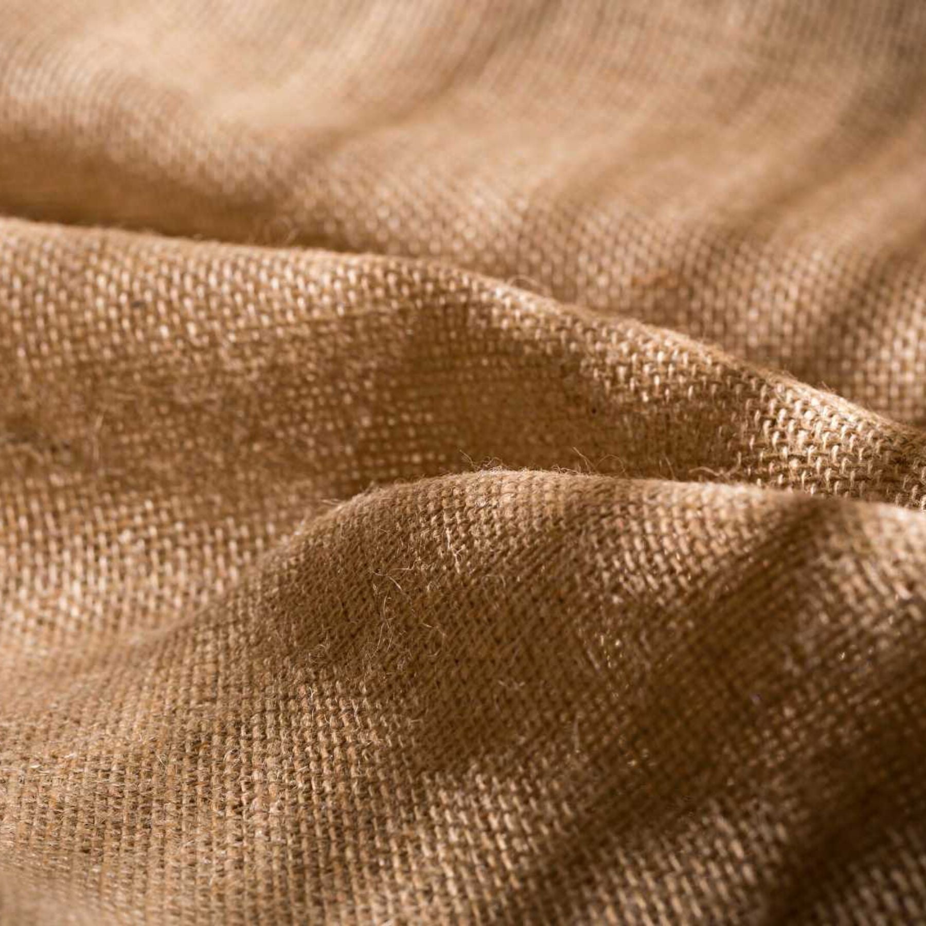 jute fabric goes through a long process the stems are harvested by hand and defoliated after incubation the silk fibers are combed and spun into yarn