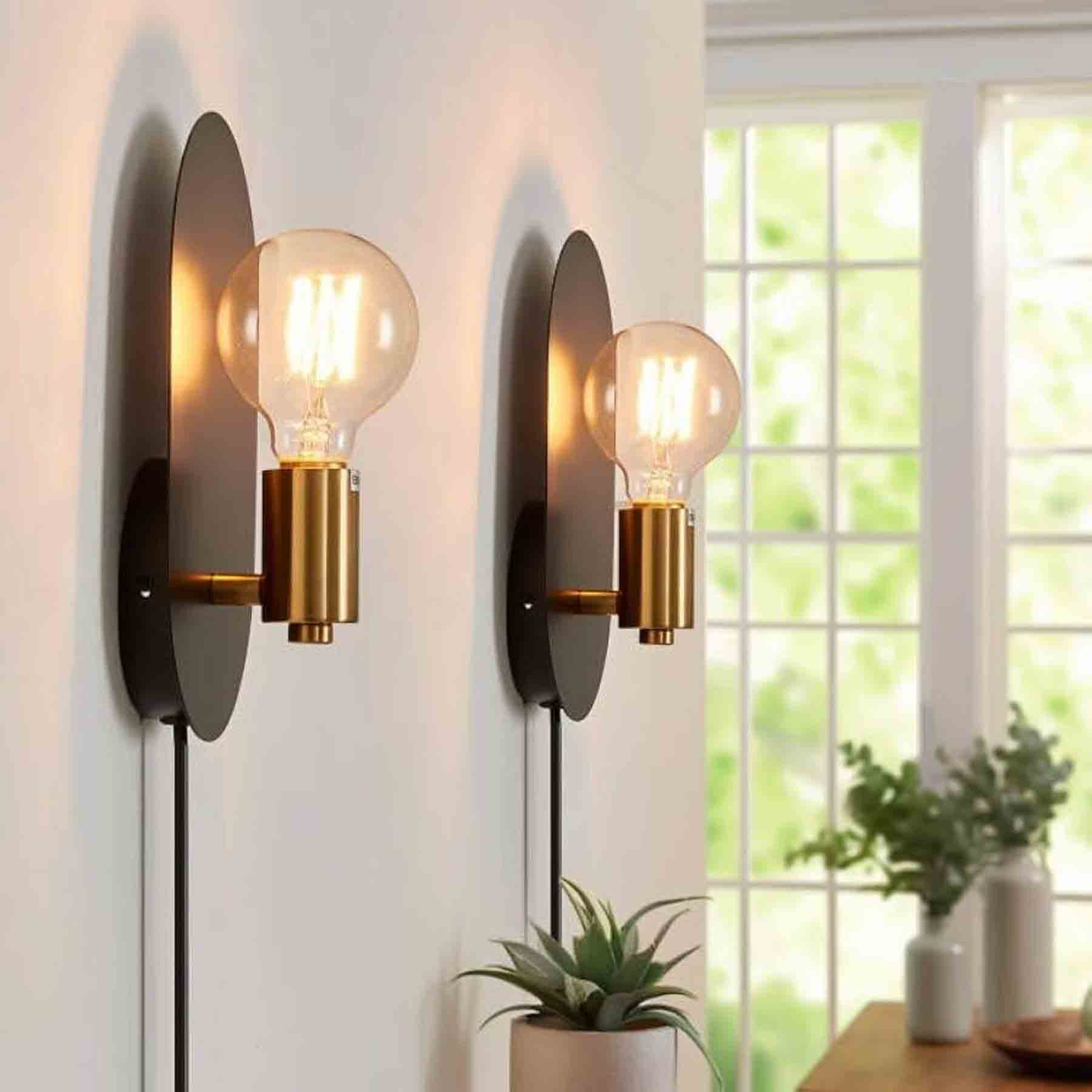 maintain a modern minimalist vibe in small spaces with the perfect wall sconces