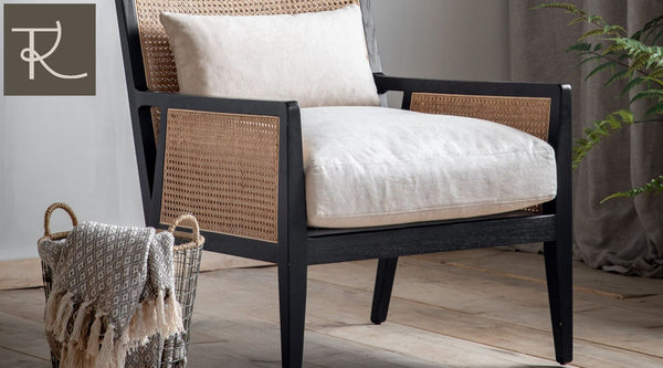 rattan armchairs offer comfort