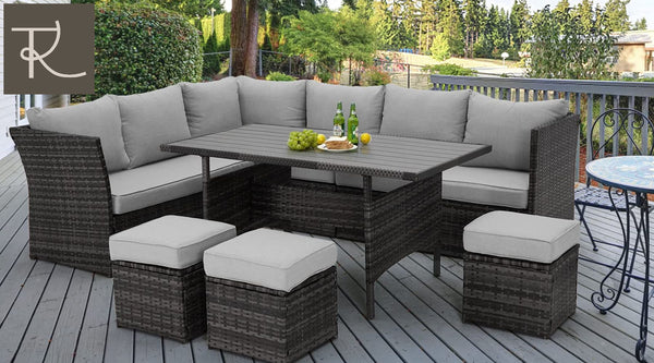 rattan furniture usually comes in neutral colors such as beige, cream and brown