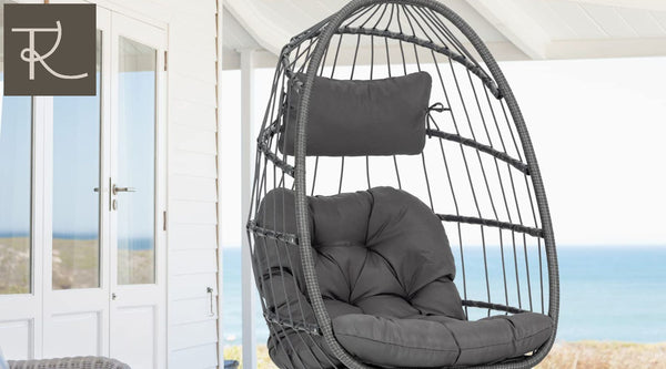 rattan hanging chair brings comfortable