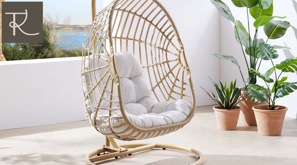 rattan swing chair helps your living space become more outstanding and unique