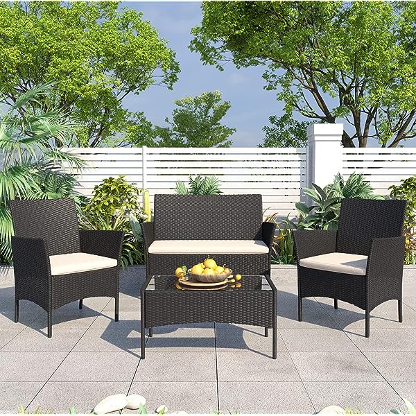 rattan's natural resistance makes it ideal for garden and patio furniture
