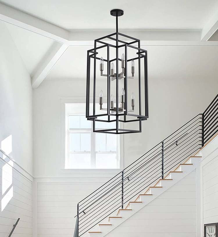 rectangular shapes provide broad light distribution