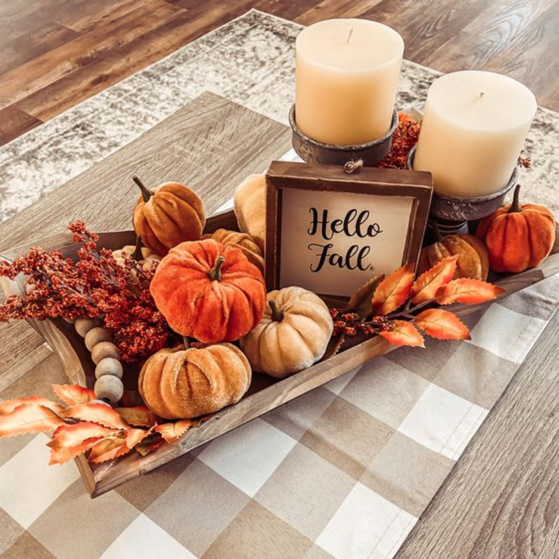 seasonal decor is a great choice for many styles