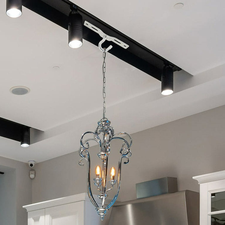 securely attach the new mounting bracket to the ceiling box to ensure the fixture s stability