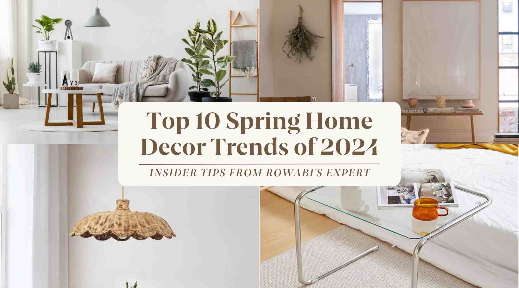 spring home decor trends ideas