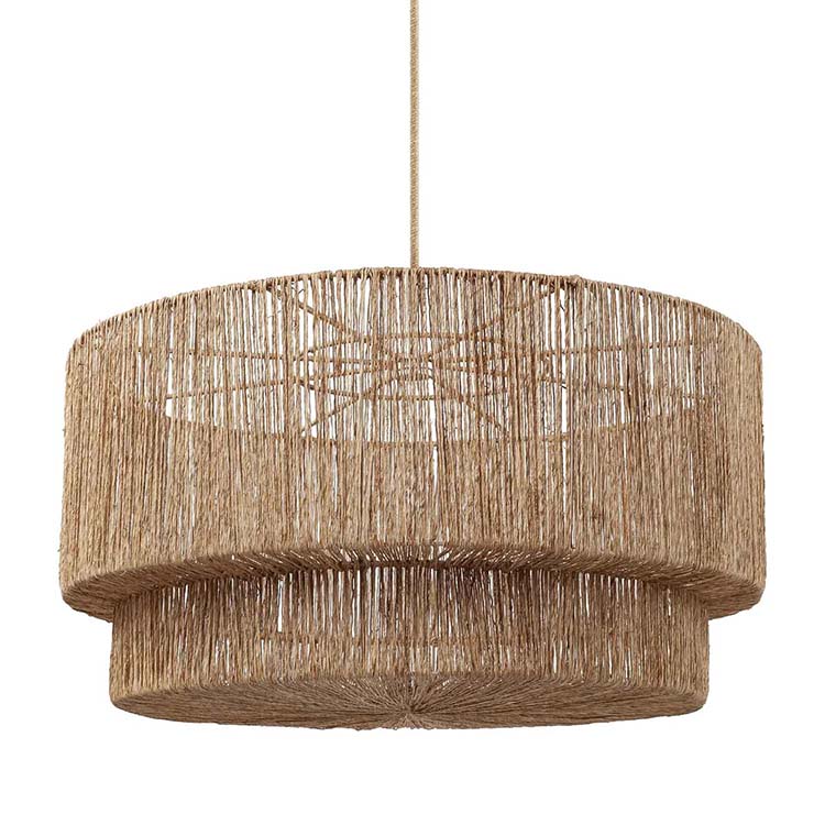 the luminous rattan pendant light