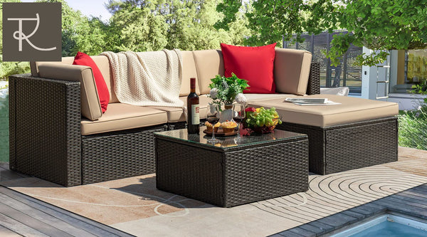 outdoor furniture made from rattan is durable, lightweight, weather-resistant and especially environmentally friendly