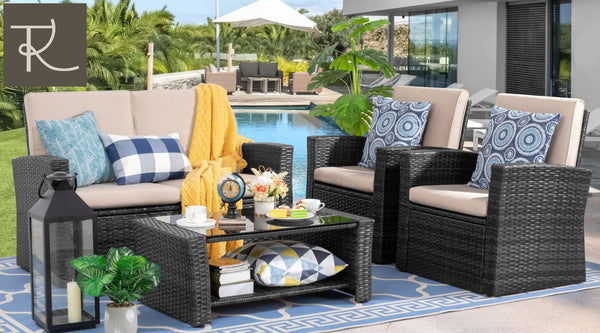 the rattan patio is a little bit expensive because of its durability and much advantages